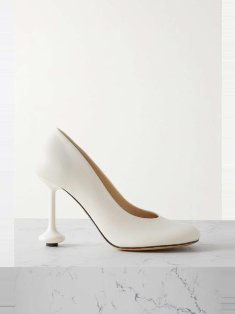 Toy leather pumps