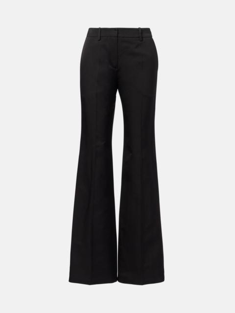 MAGDA BUTRYM Cotton and silk flared pants