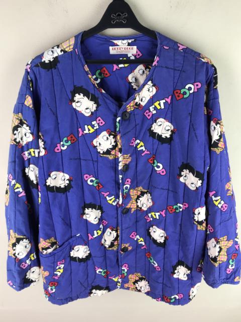 Other Designers Vintage - LAST CALL🔥VTG BETTY BOOP QUILTED COTTON BUTTON JACKET