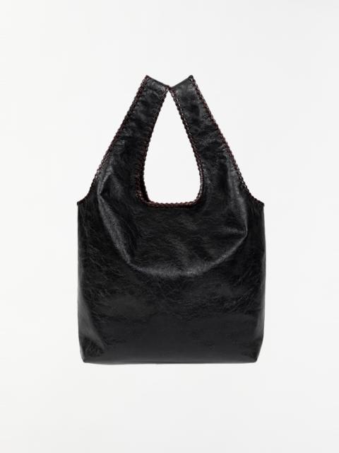 Dries Van Noten March Leather Shopper Tote