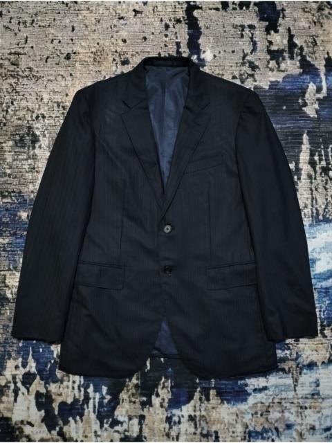 ZEGNA Ermenegildo Zegna x Paul Smith Dark Blue Stripes Blazer