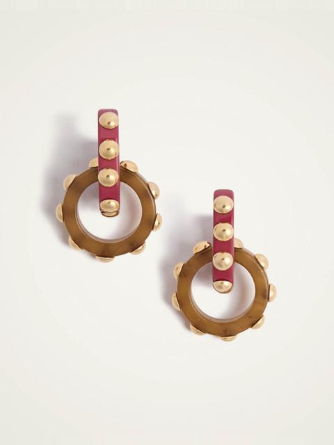 La DoubleJ Double Hoop Earrings