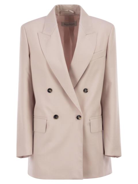 Max Mara Maxmara Women Mxmombrosa - Double-Breasted Blazer In Wool, Mohair And Silk
