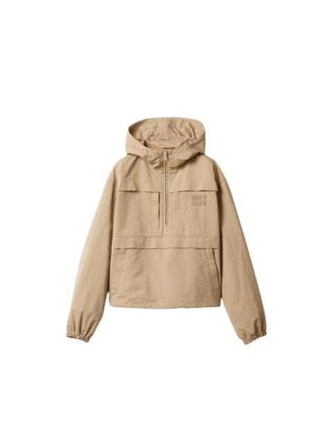 Miu Miu Miu Miu Neutrals Jackets - Oversized Jackets Women