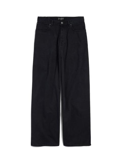 BALENCIAGA Women's Baggy Pants in Black