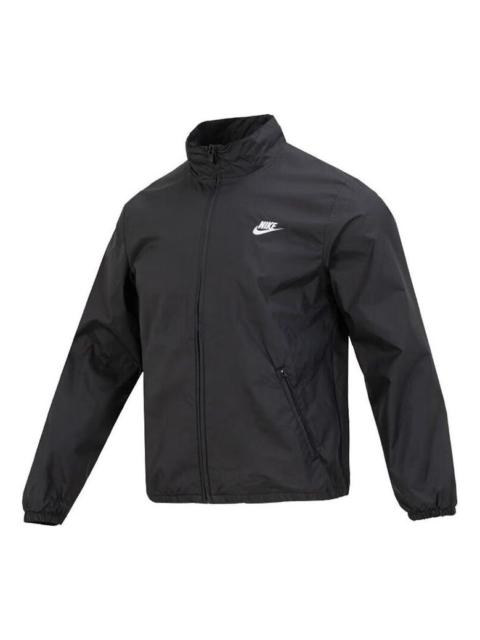 Nike Nike Club+ Full Zip Woven Jacket 'Black' DX0673-010