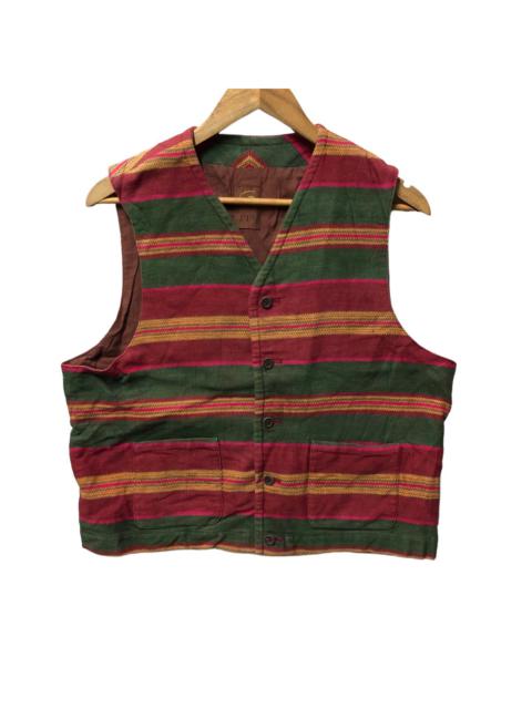 Other Designers Romeo Gigli - Gigli multicolor stripes vest jacket