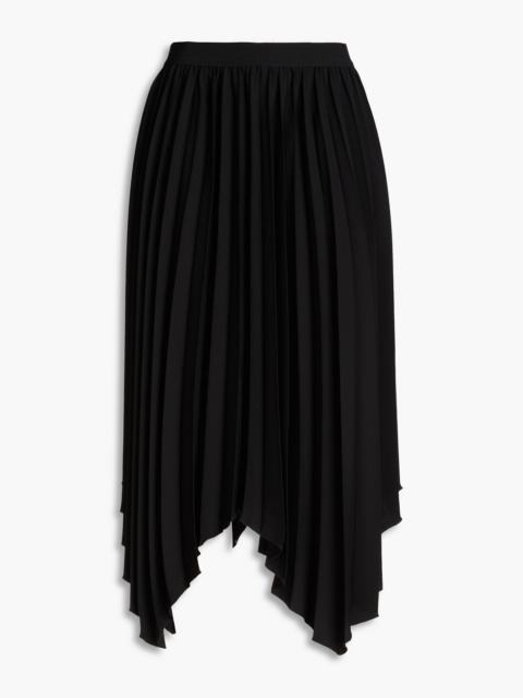 Isabel Marant Felixa pleated crepe midi skirt