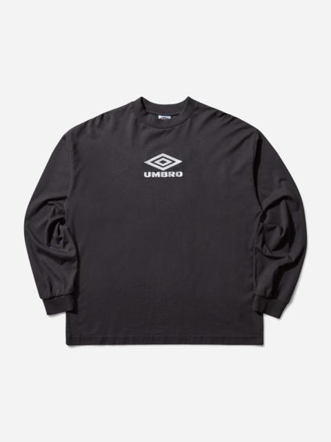 umbro OG Logo Longsleeve T-Shirt Washed Black