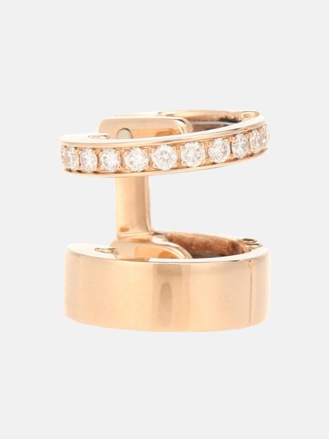 REPOSSI Berbere Module 18-kt rose gold ear cuff with diamonds