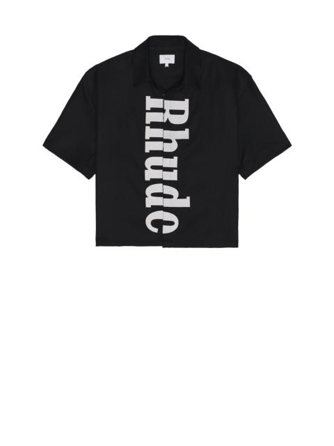 【関税 送料無料】Rhude Flocked Burnout Tシャツ Rhude Flocked Burnout T-Shirt White