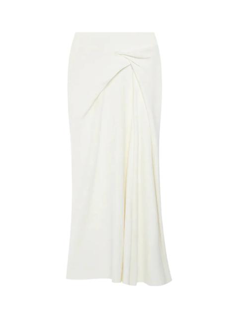 Another Tomorrow ASYMMETRICAL TWIST SKIRT