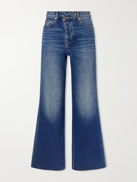 VERONICA BEARD Taylor High-rise Wide-leg Jeans