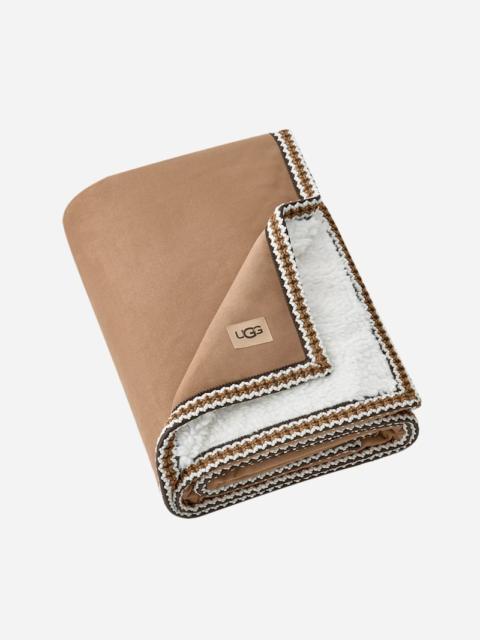 UGG ® Kirkwood Throw 50" x 70" Polyester Blankets in Chestnut