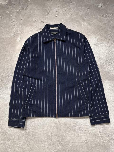 Other Designers Archive John Varvatos Selvedge Denim Zip Jacket Overshirt