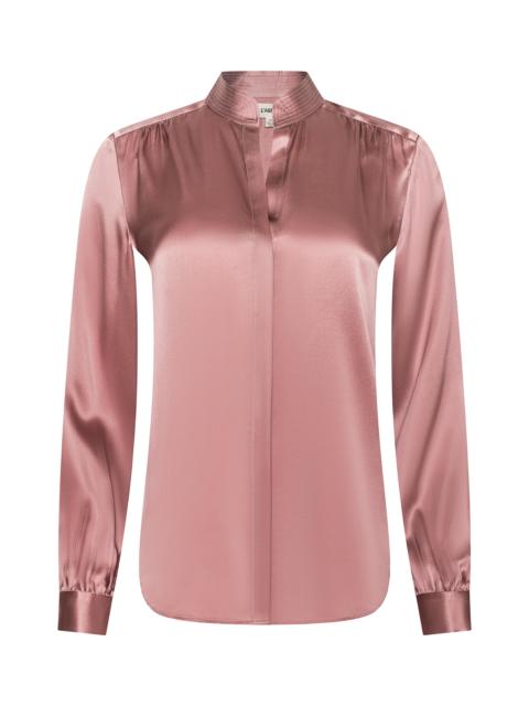 L'AGENCE Bianca Silk Blouse