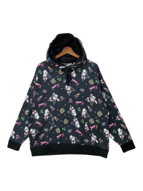 Japanese Brand - Japanese Cartoon Kuromi Hoodie Full Print Jumper Size L