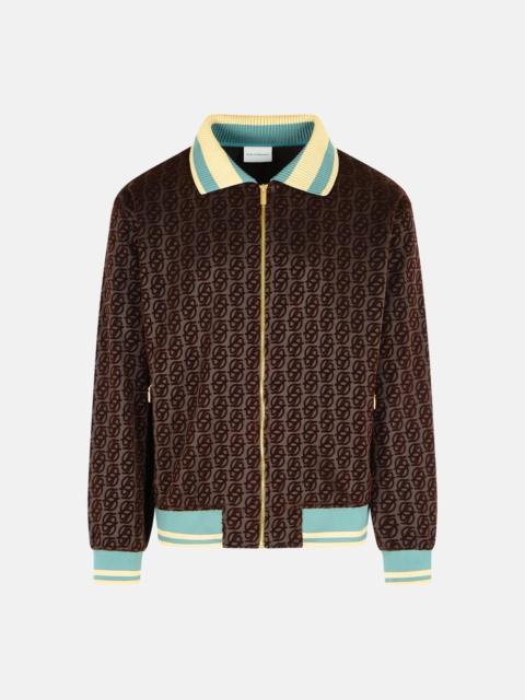 Drôle de Monsieur BROWN COTTON BLEND JACKET