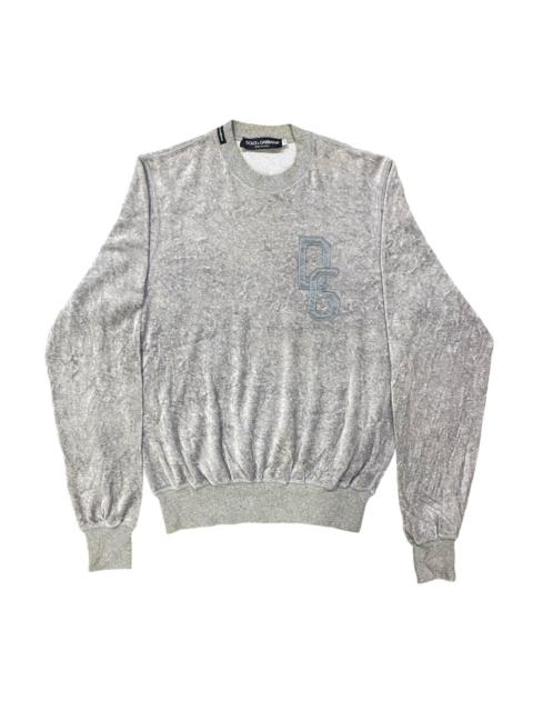 Dolce & Gabbana Dolce & Gabbana Baroque Logo Crewneck Sweatshirt Fleece