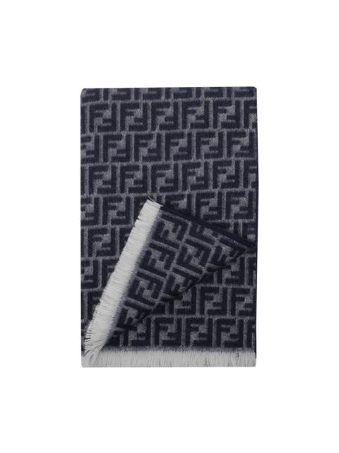 FENDI Fendi Men Micro Ff Scarf