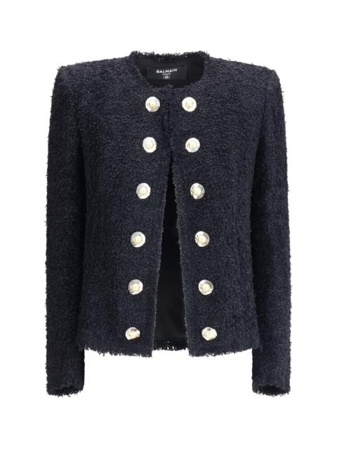 Balmain Women Tweed Spencer Jacket