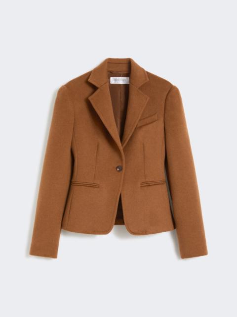 Max Mara GLENN Short camel drap jacket