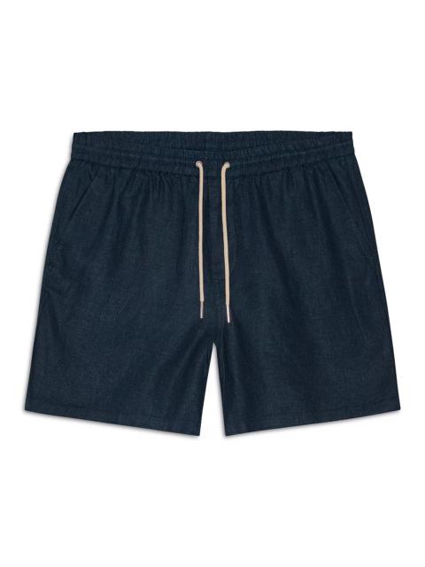NN07 Gregor 1454 Relaxed Fit Linen Shorts