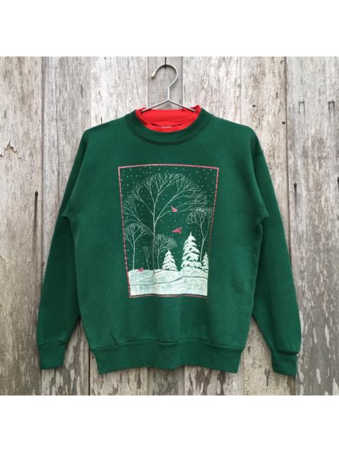 Other Designers Vintage - Vintage Animated Winter Crewneck Sweatshirt