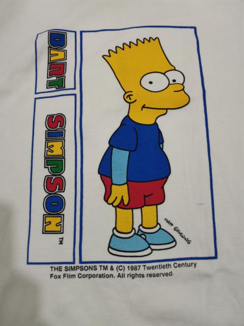 Other Designers Vintage - Vintage Bart Simpson Cartoons Movie Sweatshirt Rare