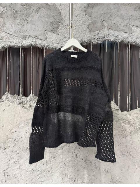 SAINT LAURENT Saint Laurent Open Knit Sweater