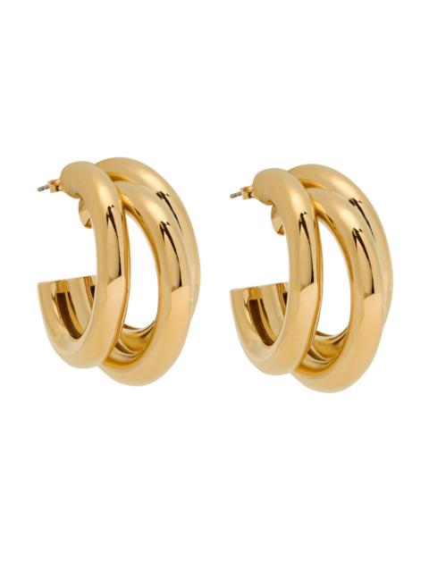 rabanne Rabanne Layered Hoop Earrings