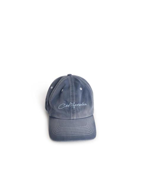 ERL Erl 'CALIFORNIA' Blue Cotton Cap