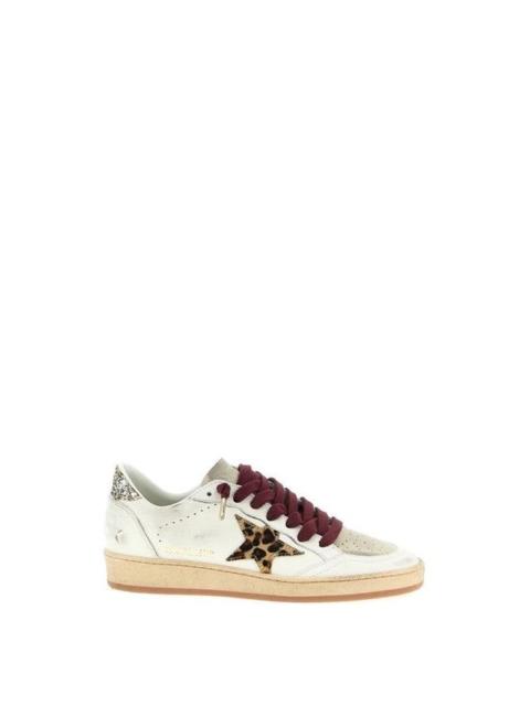 Golden Goose GOLDEN GOOSE Ball Star Women's White/Pony Hair Low Top Sneak