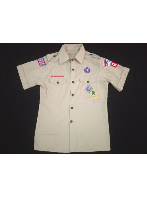 Other Designers Vintage - Vintage BOY SCOUTS OF AMERICA UNIFORM SHIRT