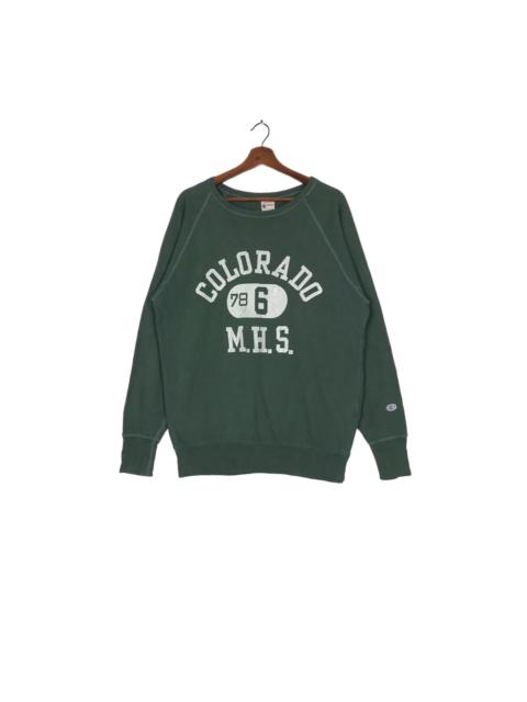 Other Designers Vintage - Vintage Champion Running Man Colorado MHS Sweatshirt