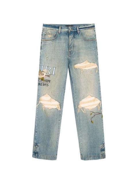 AMIRI Amiri Men Distressed Jeans