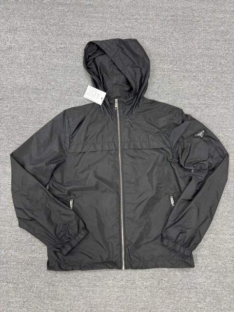 Prada Prada Re-Nylon Triangle Logo Men's Windbreaker Jacket