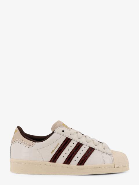 adidas Adidas X Wales Bonner Wb Superstar Leather Sneakers Withlettering Logo On The Side