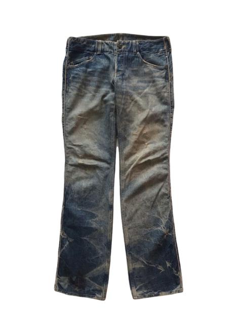 Other Designers Japanese Brand Sputnik Line Distressed Jeans