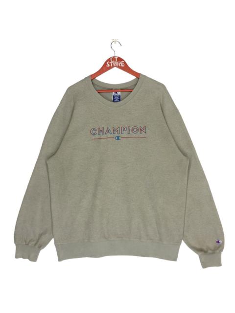 Other Designers Vintage - Champion Spellout Logo Crewneck Sweatshirt