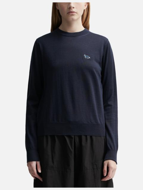 Maison Kitsuné BABY FOX PATCH REGULAR JUMPER