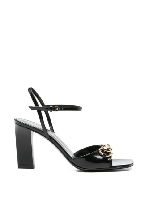 GUCCI Gucci Signora 85mm Heeled Sandals Black Women