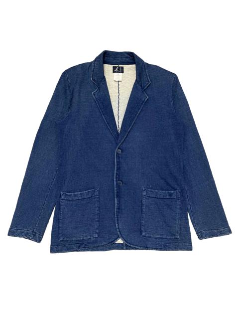 Other Designers Vintage Agnes B. Homme Paris Denim Indigo Jacket
