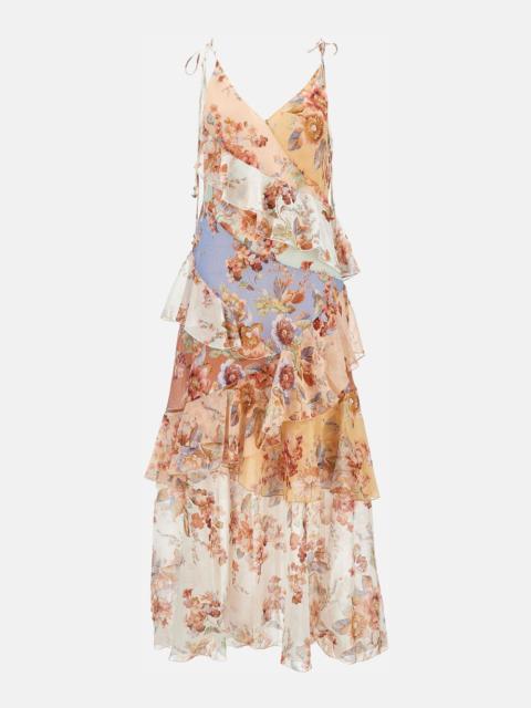 Zimmermann RUFFLED SLIP DRESS