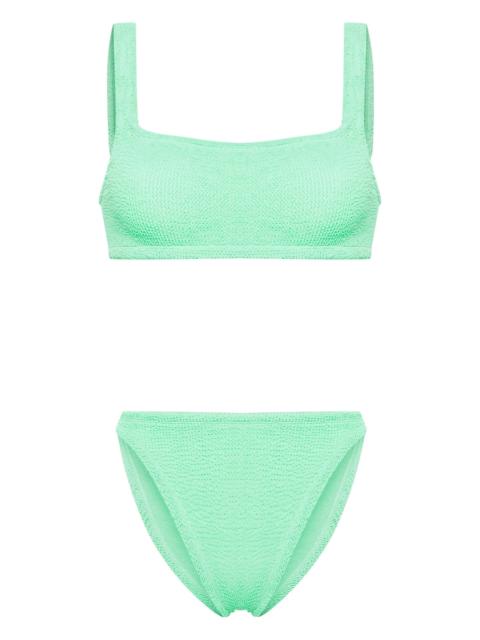 Hunza G Xandra crinkled bikini set