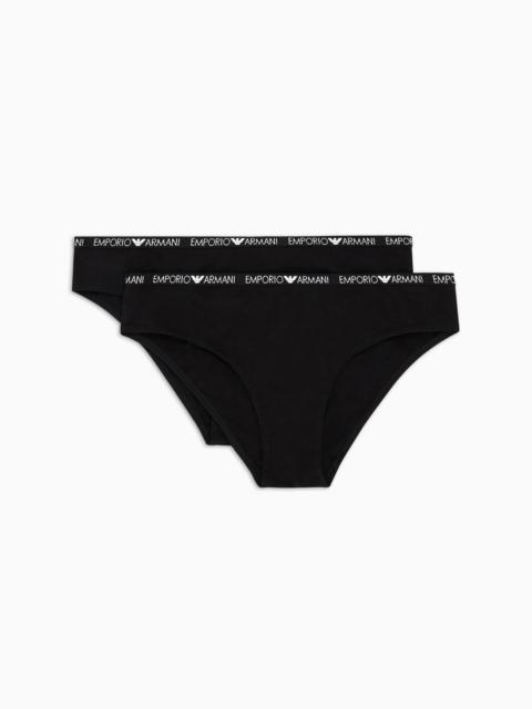 EMPORIO ARMANI Two-pack of Iconic logo briefs