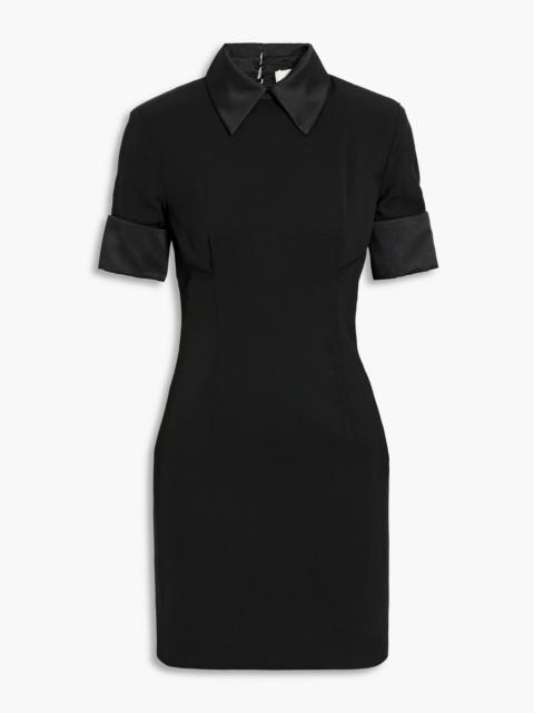 Sportmax Cyprus woven mini shirt dress