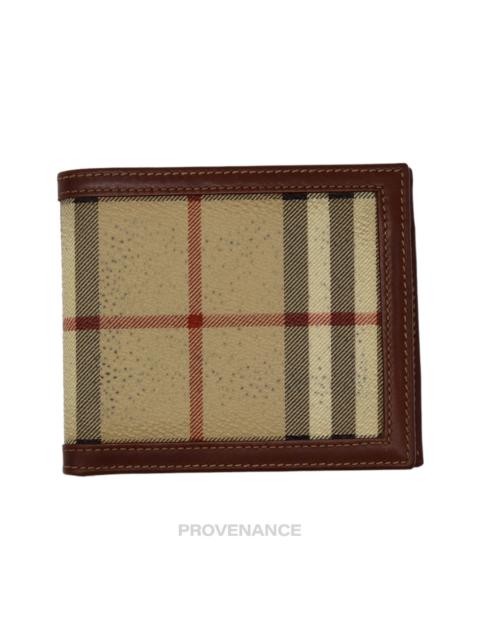 Burberry Burberry Bifold Wallet - Nova Check Brown