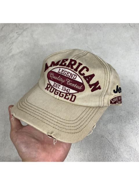 Other Designers Vintage - Jeep Distressed Hat Cap American Rugged Y2K