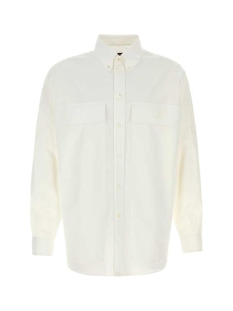 Fendi Men White Poplin Shirt